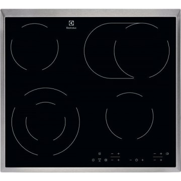 Electrolux EHF6346XOK Κεραμική Εστία με Πλαίσιο Αυτόνομη με Λειτουργία Κλειδώματος 57.6x51.6εκ.